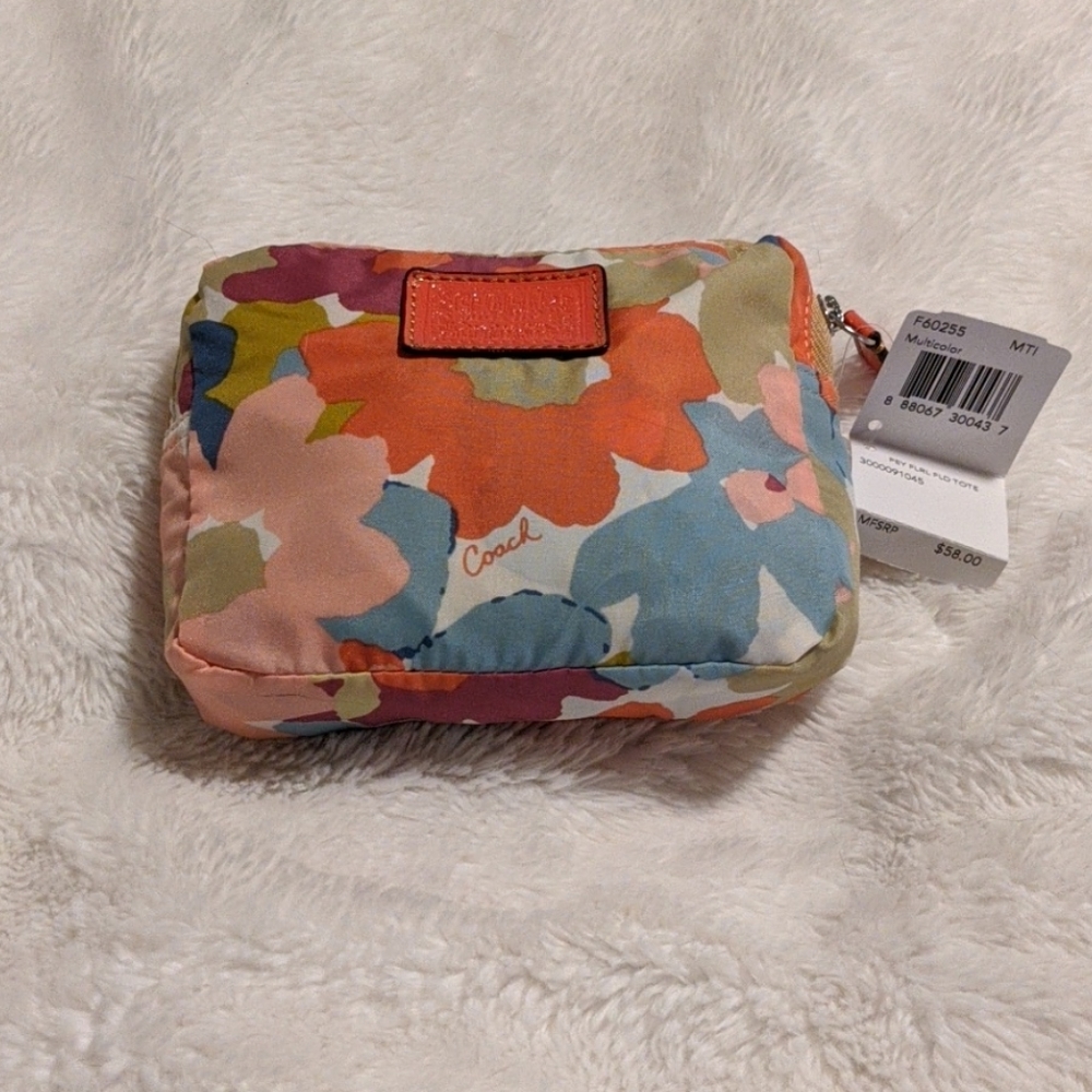 Coach Folding Tote Bag FLORAL
